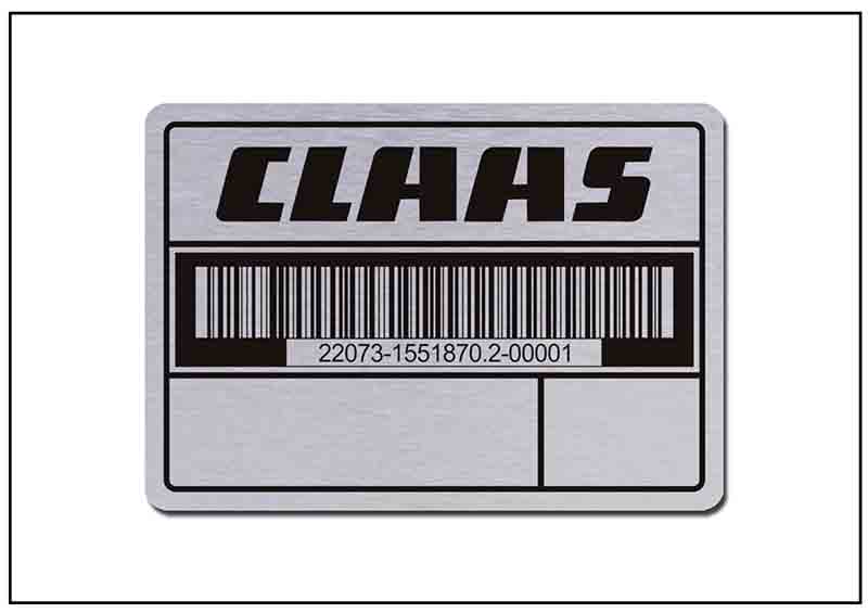 倉庫管理鋁制條形碼